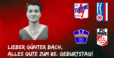 Alles Gute Günter Bach zum 85.!