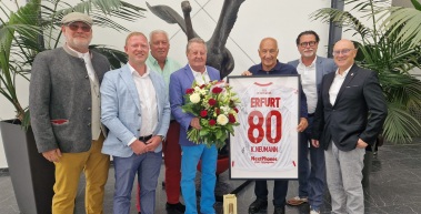 Lieber Klaus Neumann, alles Gute zum 80.!