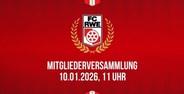 Mitgliederversammlung am Samstag, den 10. Januar 2026 um 11 Uhr geplant