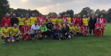 Traditionsmannschaft spielte gegen Bischleben für einen guten Zweck