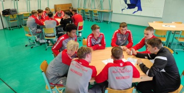 Workshop „Menschenrechte und Diskriminierung“ mit unserer U19 und U17